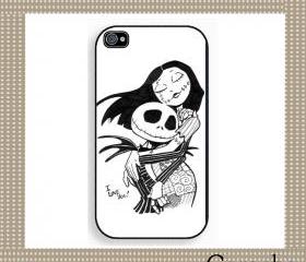 Jack and Sally Hard Case iPhone 4 Case, iPhone case, iPhone 4s Case, iPhone 4 Cover, Hard iPhone 4s Case Original Design