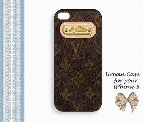 Louis Vuiton Smart Gold Smart Case Hard Case iPhone 5 Case, iPhone case, iPhone 5 Case, iPhone 5 Cover, Hard iPhone 5 Case Original Design