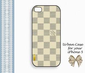 Louis Vuitton Smart White Smart Case Hard Case iPhone 5 Case, iPhone case, iPhone 5 Case, iPhone 5 Cover, Hard iPhone 5 Case Original Design