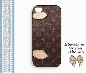 Louis Vuitton monogram Case Hard Case iPhone 5 Case, iPhone case, iPhone 5 Case, iPhone 5 Cover, Hard iPhone 5 Case Original Design
