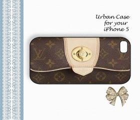 Wallet for Louis Vuitton Smart Monogram Case Hard Case iPhone 5 Case, iPhone case, iPhone 5 Case, iPhone 5 Cover, Hard iPhone 5 Case Original Design