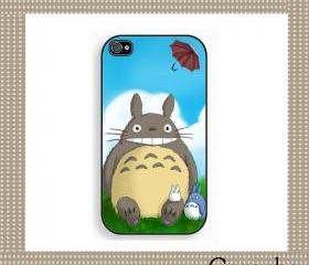 Totoro My Neighbor Hard Case iPhone 4 Case, iPhone case, iPhone 4s Case, iPhone 4 Cover, Hard iPhone 4s Case Original Design